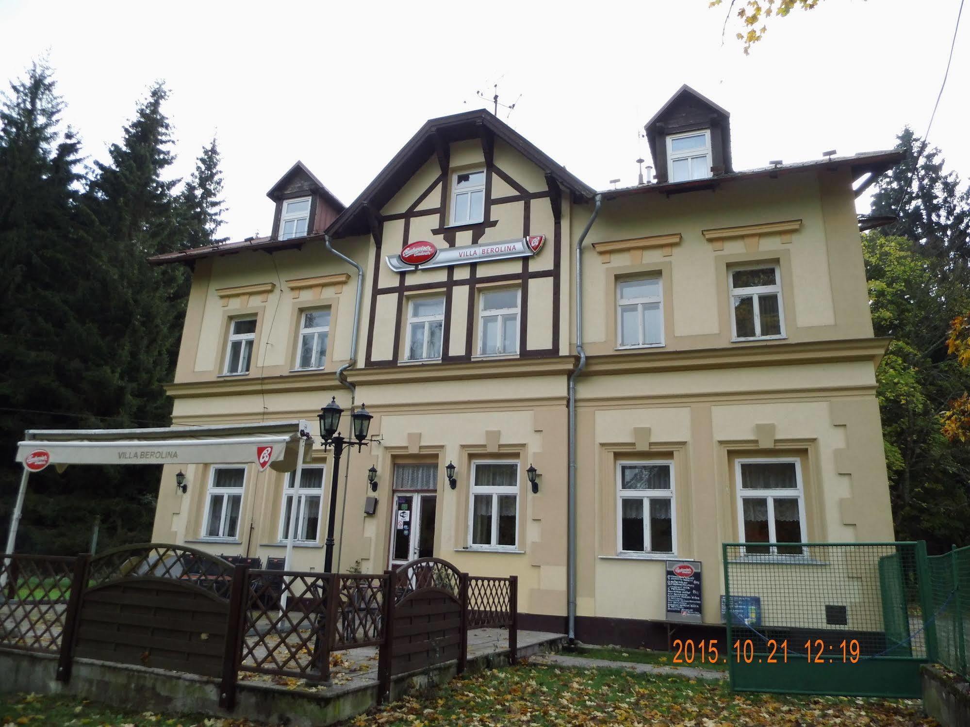 Pension Villa Berolina Mariánské Lázně Exterior foto